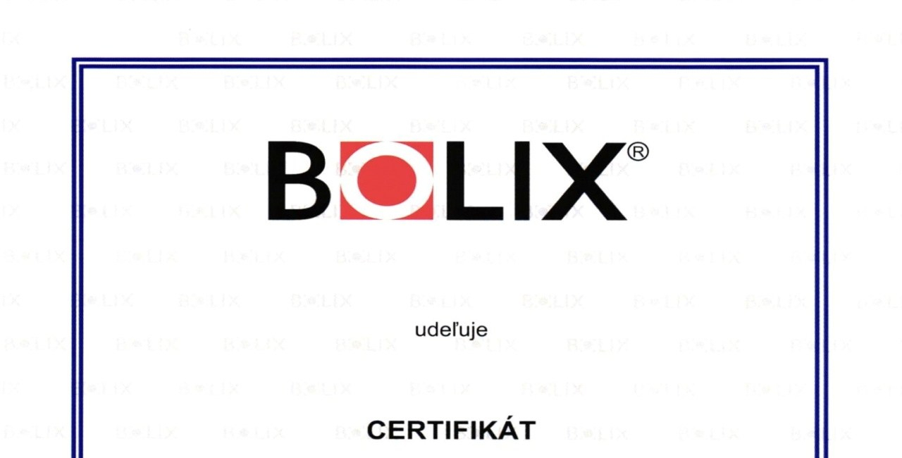 BOLIX S.A. - popredný európsky výrobca stavebnej chémie